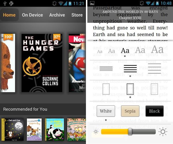 Lectores de libros electrónicos en Android