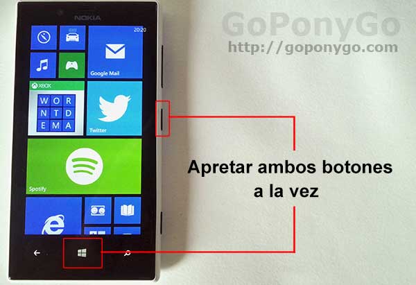 Cómo hacer capturas de pantalla en los Nokia Lumia con Windows Phone 8