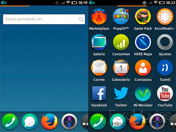 Firefox OS y el primer smartphone