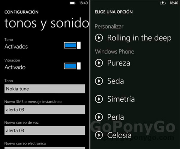 Cómo agregar nuevos tonos en los Nokia Lumia con Windows Phone