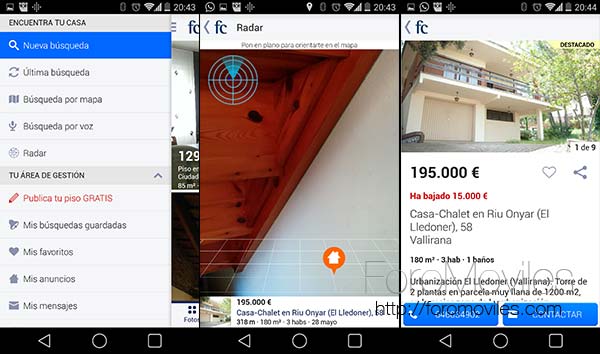 Cómo buscar piso mediante apps en Android, iPhone y Windows Phone