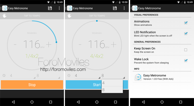 App Easy Metronome Android