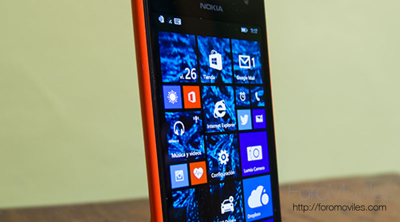 Análisis Lumia 735