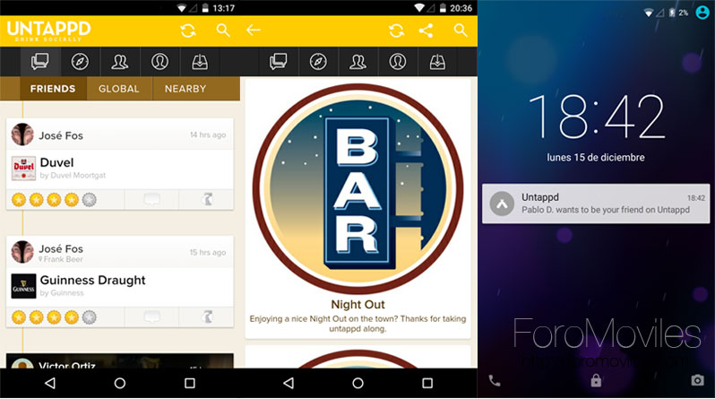 Untappd para Android