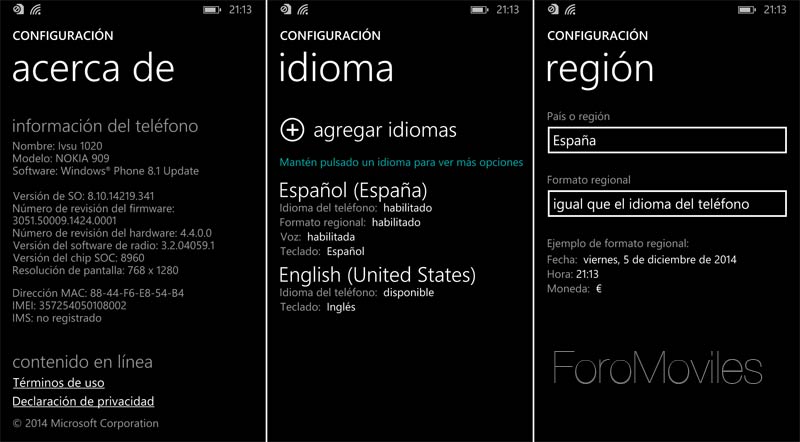 Cómo instalar Cortana en español en cualquier Windows Phone 8.1