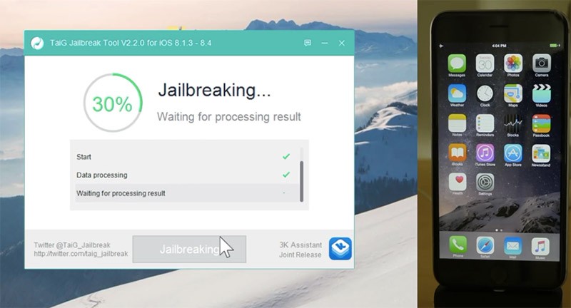 Manual para realizar jailbreak al iPhone con iOS 8.4 con TaiG y Mac