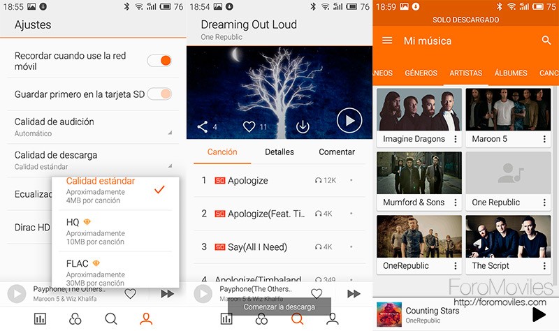 Cómo descargar música gratis en Android con esta app de Meizu