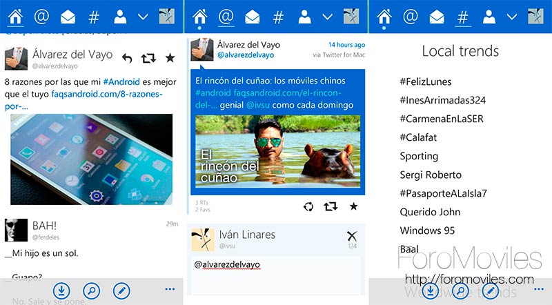 Tweetium, posiblemente el mejor cliente de Twitter para Windows Phone