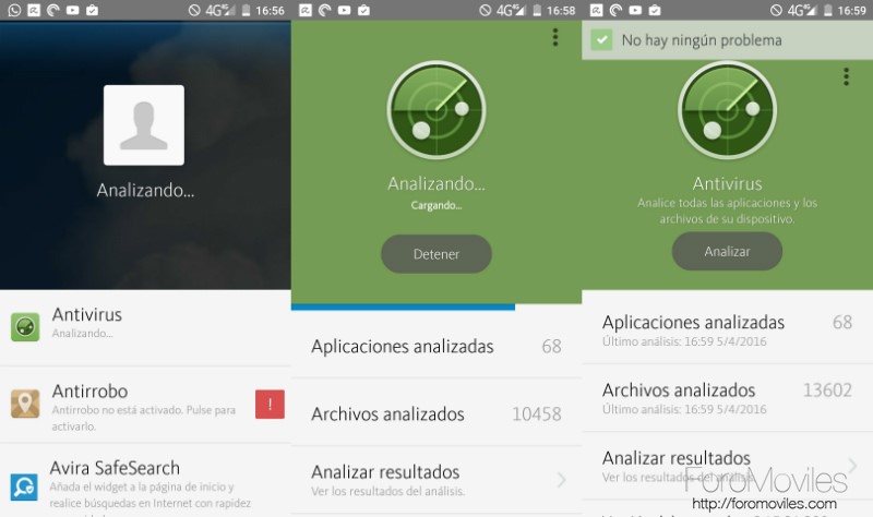 Antivirus Android Avira Análisis